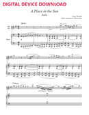A Place in the Sun: Suite (for alto saxophone and piano) - Digital (Not Printable)