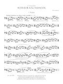 Suite for Solo Bassoon