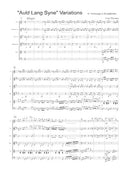 Auld Lang Syne Variations (for piano and winds)