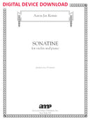 Sonatine (for violin and piano) - Digital (Not Printable)