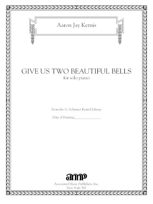 Give Us Two Beautiful Bells for piano