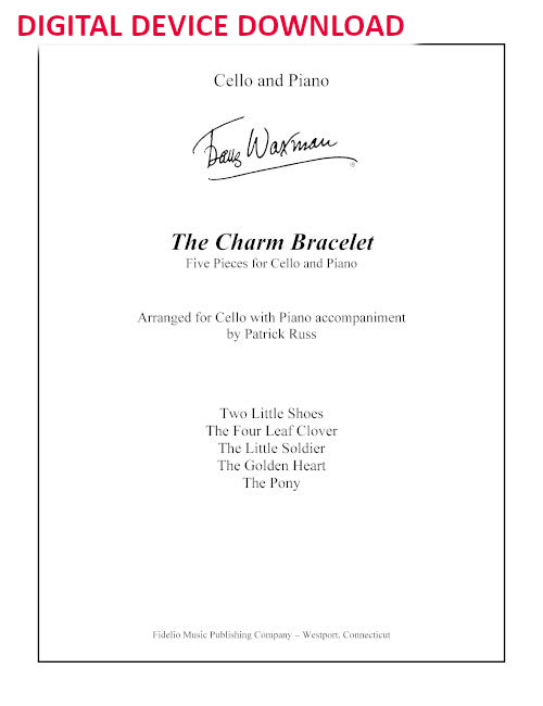 The Charm Bracelet (for cello and piano) - Digital (Not Printable)