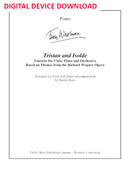 Tristan and Isolde: Fantasie (for viola and piano) - Digital (Not Printable)