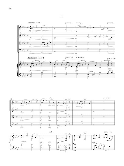 Quintet for Piano and Strings (Piano Quintet No. 2)