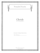 Chorale for string quartet