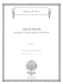Adoration (for string quartet and soloist)