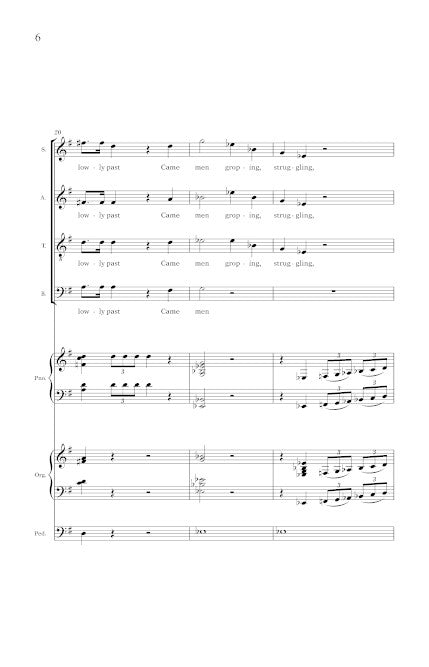 Ode to Man (SATB Chorus, Piano, and Organ)