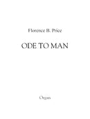 Ode to Man (piano and organ parts)
