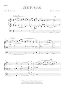 Ode to Man (piano and organ parts)