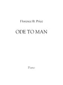 Ode to Man (piano and organ parts)