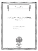Dances in the Canebrakes (for piano) - Digital (Not Printable)