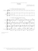 Caritas for flugelhorn harp and string quartet