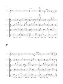 Caritas for flugelhorn harp and string quartet