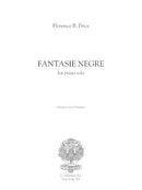 Fantasie nègre No. 1 in E Minor - Digital (Not Printable)