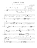 A Thousand Tongues (violin version)