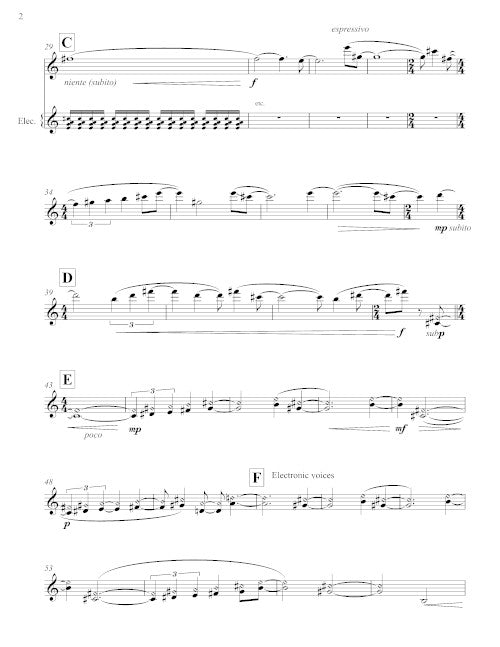 A Thousand Tongues (violin version) - Digital (Not Printable)