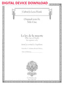 La ley de la muerte (The Law of Death) for soprano - Digital (Not Printable)