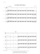 To Sing or Dance (for violin and percussion quartet)