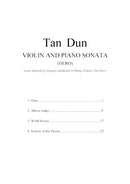 Martial Arts Cycle (Four Sonatas for violin, cello, piano)