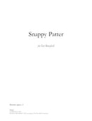 Snappy Patter (for trombone)