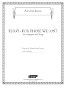 Elegy - for those we lost (for trumpet and harp)