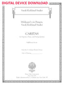 Caritas (for soprano piano and string quintet) - Digital (Not Printable)
