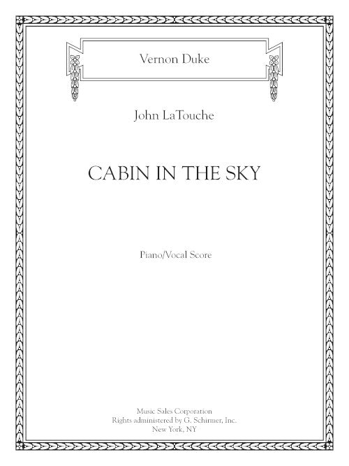 Cabin in the Sky vocal score