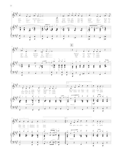 Cabin in the Sky vocal score