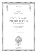 Feathers Are Prickly Things (from Angel's Bone) for chorus and tam-tam