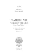 Feathers Are Prickly Things (from Angel's Bone) for chorus and tam-tam