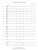 Vesper Sparrow, for wind band - set