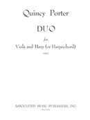 Duo for Viola and Harp (or Harpsichord)