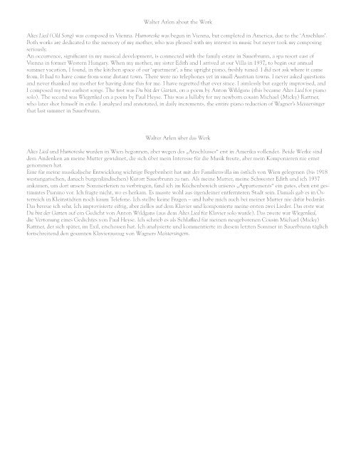 Altes Lied und Humoreske - Digital (Not Printable)