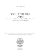 Spices, Perfumes, Toxins! (arranged for 2 percussion and 2 pianos)