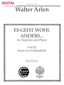 Es geht wohl anders (for soprano and piano) - Digital (Not Printable)