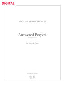 Answered Prayers - Digital (Not Printable)