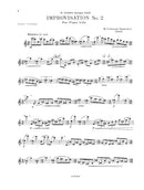 Three Improvisations for Flute Solo - Digital