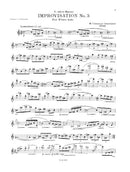 Three Improvisations for Flute Solo - Digital