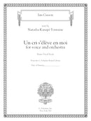 Un cri s’élève en moi (for soprano and piano) - Digital (Not Printable)
