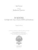 In Winter (for high voice, chorus, and piano)