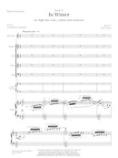 In Winter (for high voice, chorus, and piano)