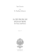 A Cry from an Indian Wife (for mezzo and piano)