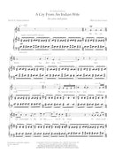 A Cry from an Indian Wife (for mezzo and piano)