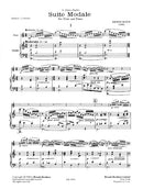 Suite Modale (for flute and piano) - Digital