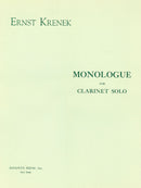 Monologue for clarinet solo - Digital