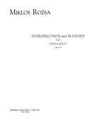 Introduction and Allegro for Viola - Digital