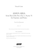 Ann's Aria (from "Meet John Doe")