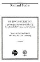 Of Jewish Destiny (choral octavo)