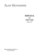 Sonata for Solo Viola - Digital