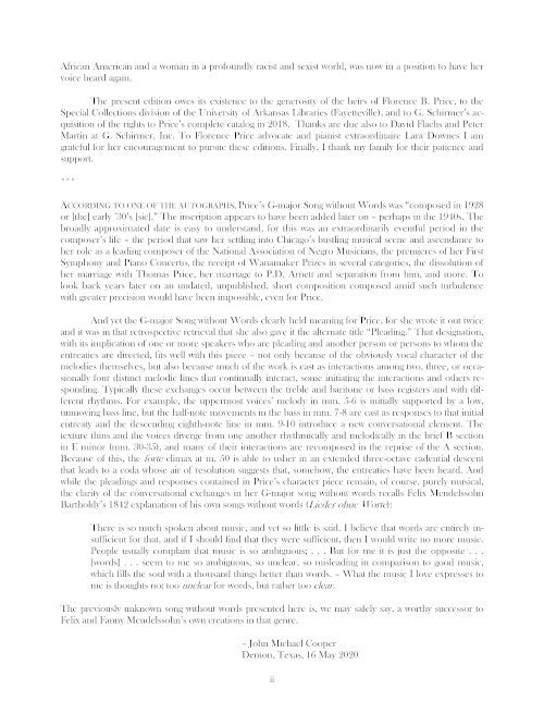 Song Without Words in G Major (Pleading) - Digital (Not Printable)